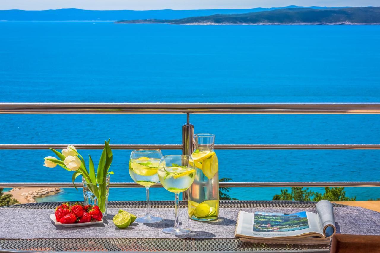 Apartmani Nikola Baška Voda Esterno foto