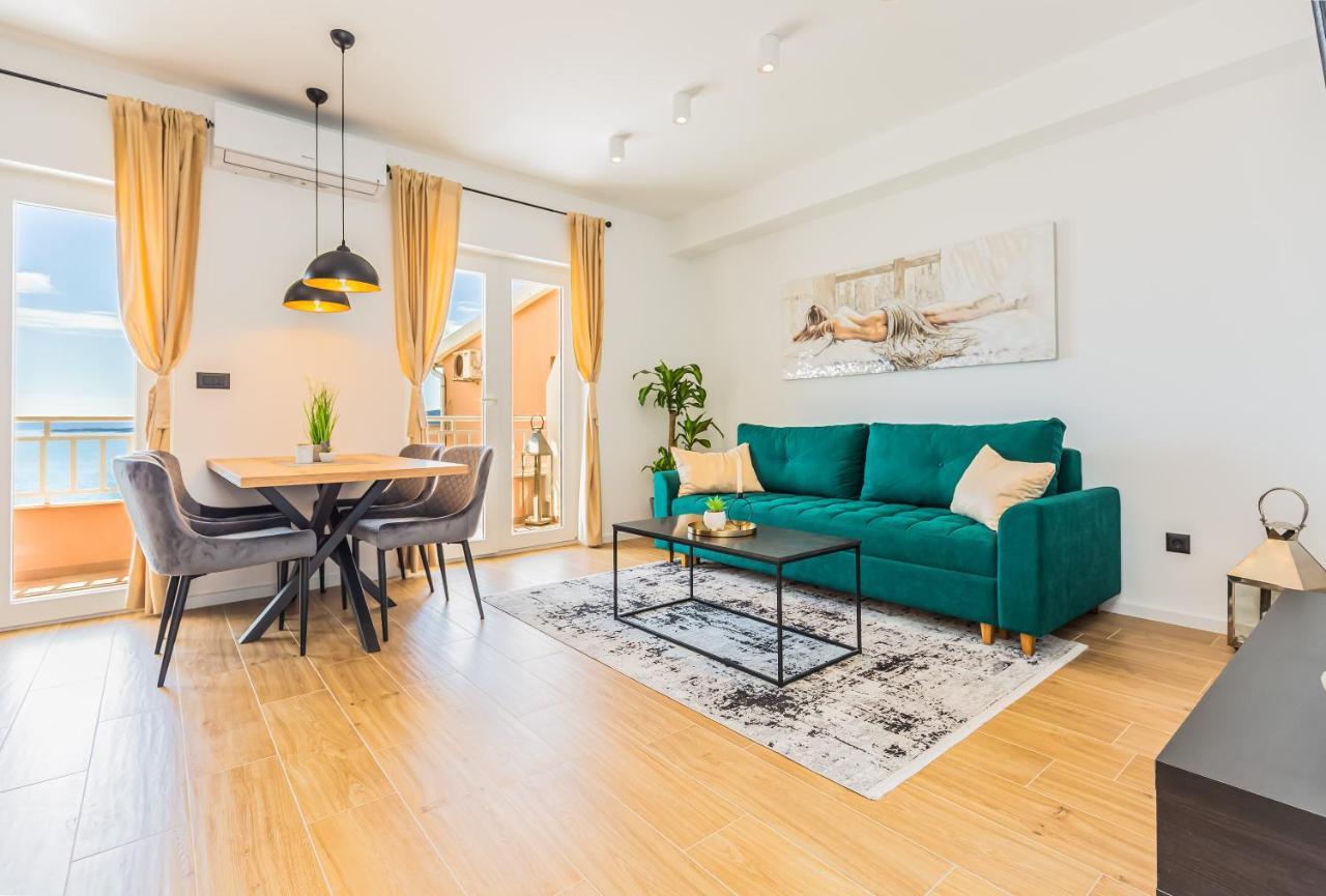 Apartmani Nikola Baška Voda Esterno foto