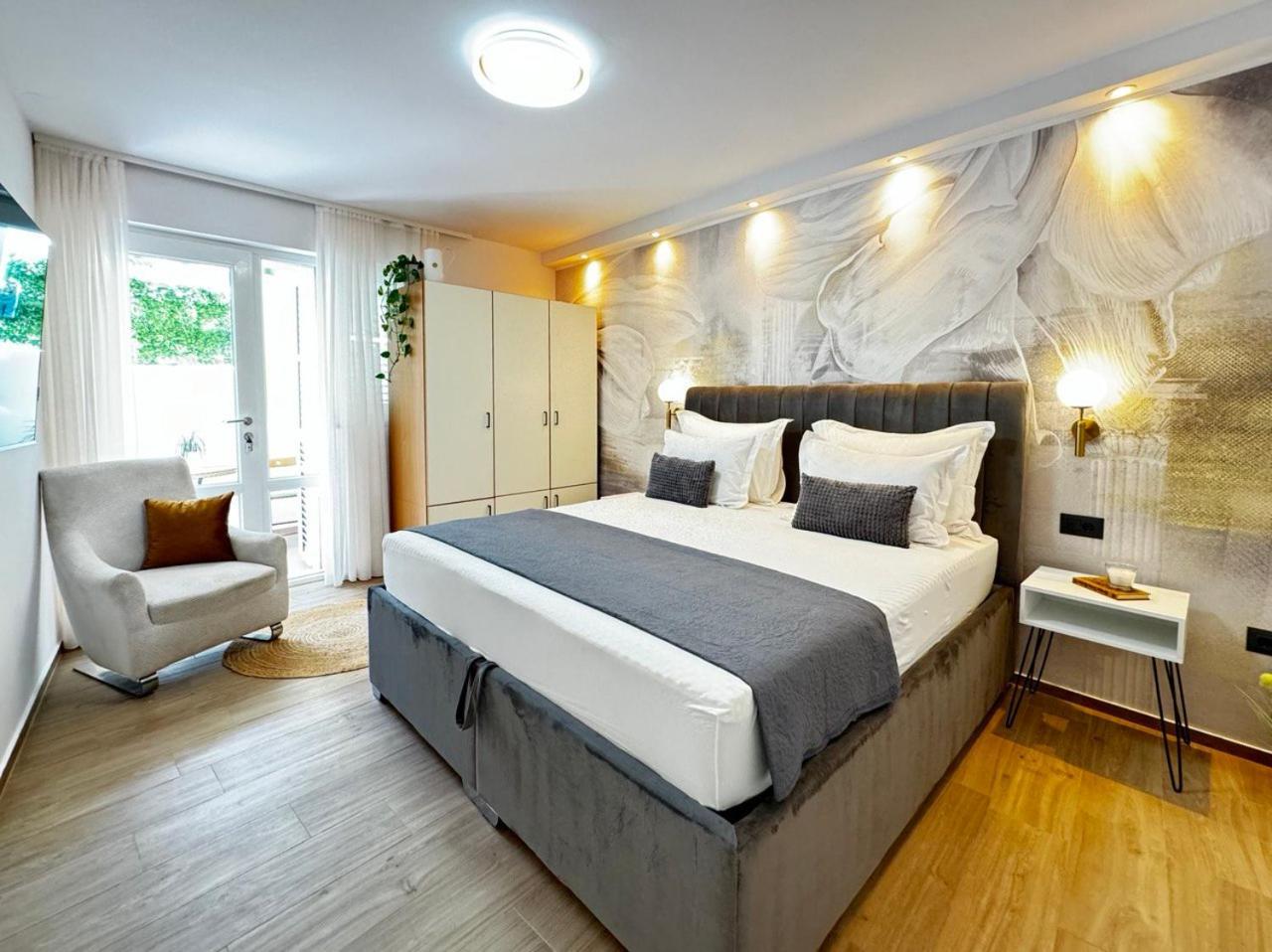 Apartmani Nikola Baška Voda Esterno foto